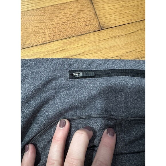 Lululemon Size 4 Speed Up Tight 28" Heathered Black - Picture 5 of 6